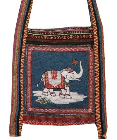 PANISA : Thai fabric patten Make in Thailand - Thai bags - Shoulder bag - Crossbody - Tote - Messenger bag - Hippie - Hobo (E...