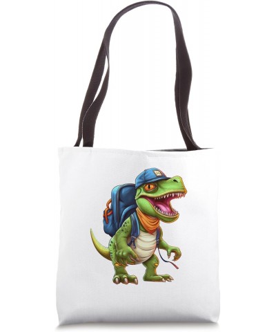 Back to School T-Rex Funny T-rex School Backpack Boys Girls Tote Bag $12.99 Backpacks