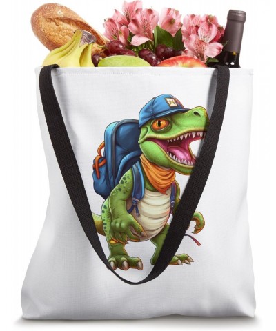 Back to School T-Rex Funny T-rex School Backpack Boys Girls Tote Bag $12.99 Backpacks