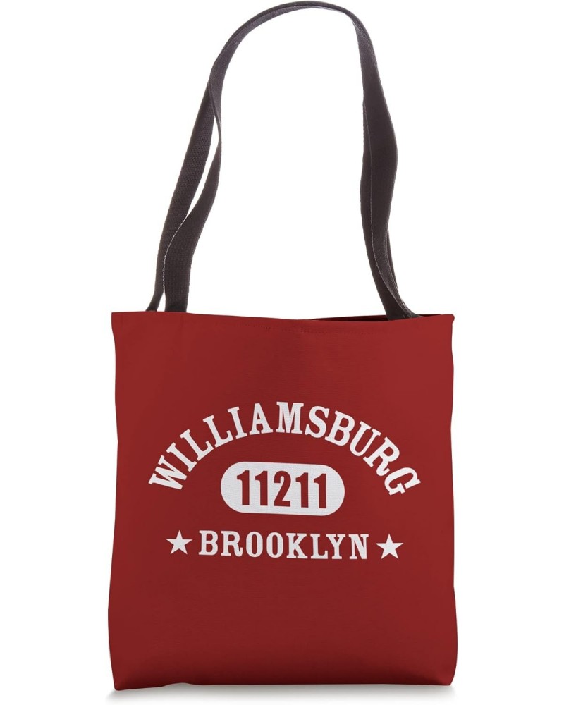 WILLIAMSBURG Brooklyn NY 11211 Athletic Design Tote Bag $11.66 Totes