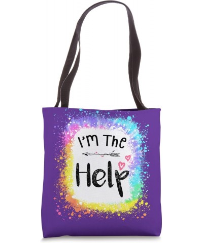 I'm the help funny bestie If lost or drunk Summer tie dye Tote Bag $12.64 Totes