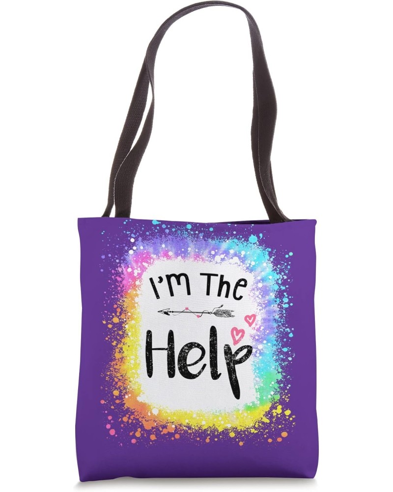 I'm the help funny bestie If lost or drunk Summer tie dye Tote Bag $12.64 Totes