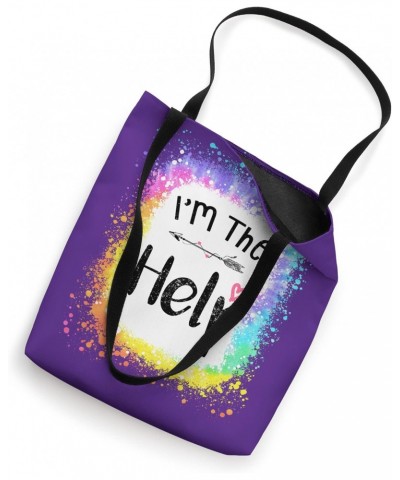 I'm the help funny bestie If lost or drunk Summer tie dye Tote Bag $12.64 Totes