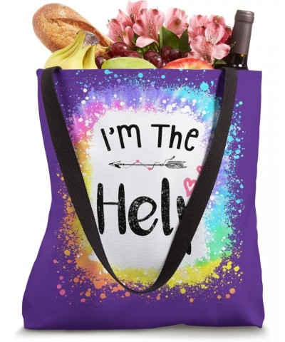 I'm the help funny bestie If lost or drunk Summer tie dye Tote Bag $12.64 Totes