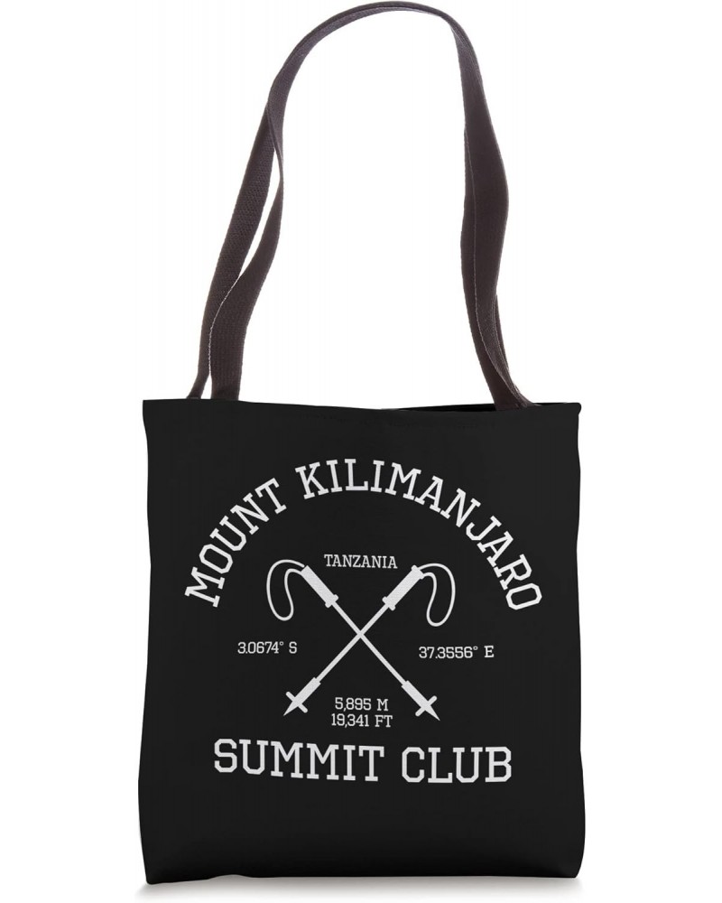 Climbed Mount Kilimanjaro Summit Club Hike Tanzania Tote Bag $12.71 Totes