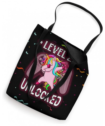 Level 27 Unlocked - Dabbing Pink Unicorn Gamer 27th Birthday Tote Bag $11.74 Totes