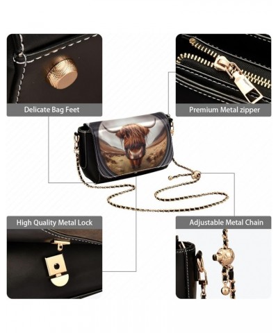 Crossbody Bags for Women Trendy Women's Black Shoulder Bag Small PU Leather Flap Cross Body Bag Handbags Pattern24 $19.67 Cro...