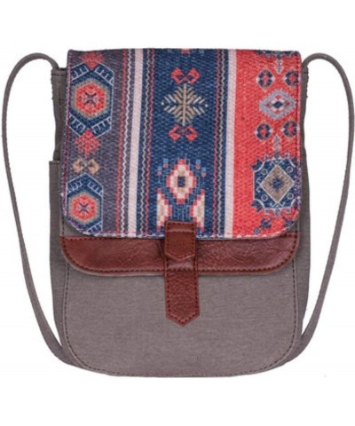 Canvas Handbag for Women | Zipper Bag | Crossbody Bag | Stylish Vintage Recycled Upcyled Bags Women Brown-presley $20.13 Cros...