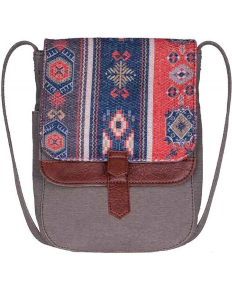 Canvas Handbag for Women | Zipper Bag | Crossbody Bag | Stylish Vintage Recycled Upcyled Bags Women Brown-presley $20.13 Cros...