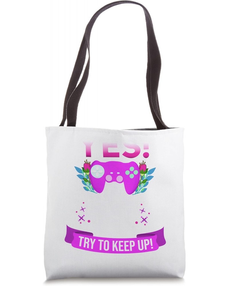 Gaming And Pizza Video Games Gaming Gamer Tote Bag $11.87 Totes