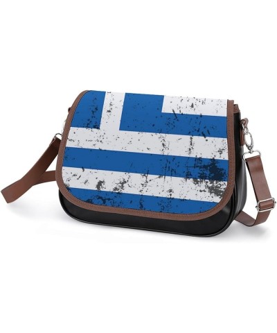 Transgender Flag Leather Satchel Bag-Versatile Satchel for Women with Zipper Closure Style-8-3 $16.45 Shoulder Bags