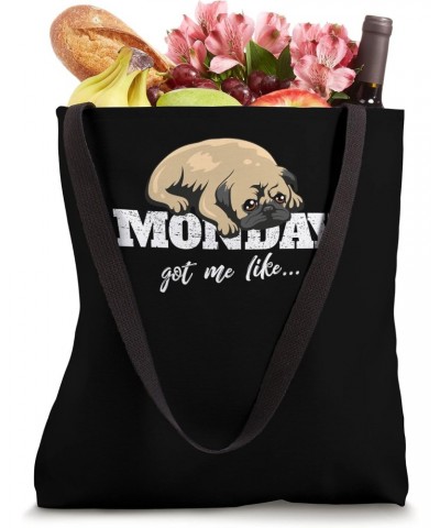 Pug Mops Carlin Dog Breed Tote Bag $12.25 Totes