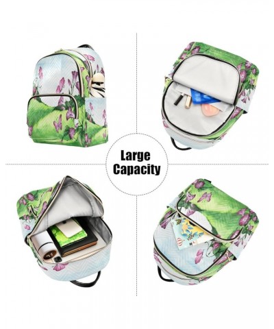 Spring Butterfly Women's Backpack Purse Fashion Travel Anti Theft Backpack Casual Daypack for Work College,M Medium $18.89 Ba...