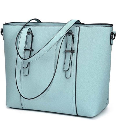 Women Purses and Handbags Tote Shoulder Bag Top Handle Satchel Bags for Ladies Blue-gray $16.17 Totes