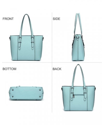 Women Purses and Handbags Tote Shoulder Bag Top Handle Satchel Bags for Ladies Blue-gray $16.17 Totes