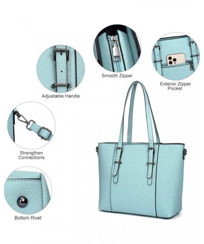 Women Purses and Handbags Tote Shoulder Bag Top Handle Satchel Bags for Ladies Blue-gray $16.17 Totes