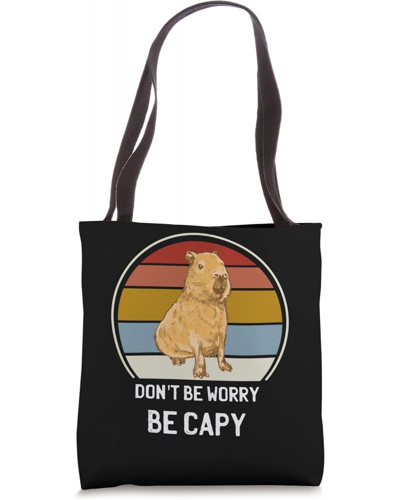 Stuffed Capybara Capy Bara Capibara Stuff Cappy Barra Tote Bag $10.34 Totes