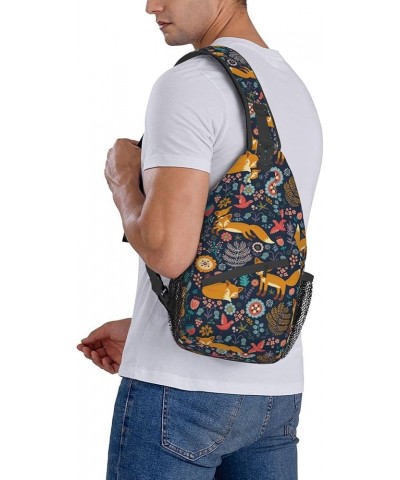 Grey Hockey Sling Crossbody Backpack Shoulder Bag for Men Women Lightweight One Strap Backpack Sling Bag Backpack for Hiking ...