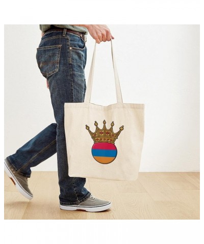 King Of The RV Tote Bag Natural Canvas Tote Bag, Cloth Shopping Bag King of Armenia Tote Bag $8.63 Travel Gear