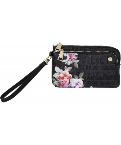 Trell Clutch Black Floral Embossed $20.66 Clutches