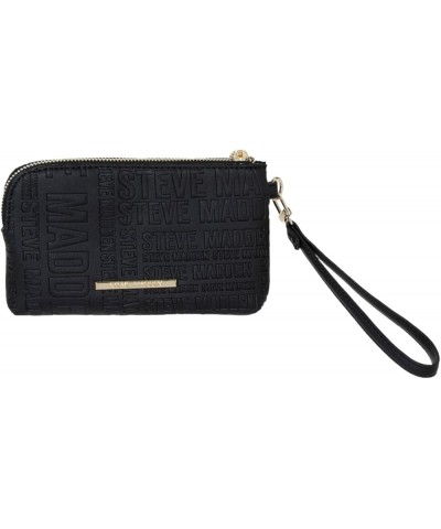 Trell Clutch Black Floral Embossed $20.66 Clutches