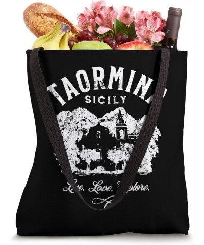 Taormina Sicily Italy Souvenir Design Tote Bag $10.56 Totes