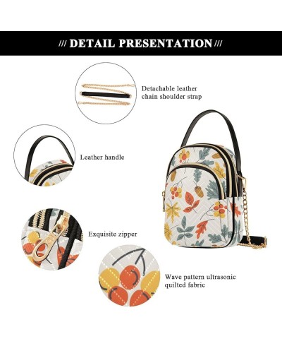 Small Crossbody Handbag for Women Mini Over Shoulder Purse with Three Zippered Pockets Durable Travel Purse Color-hf016 $11.9...