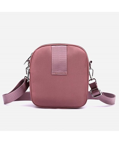 Small Bag Women Fashion Simple Matching Small Square Bag Single Shoulder Crossbody Mobile Purse Large Tote Bag for Pink $7.97...