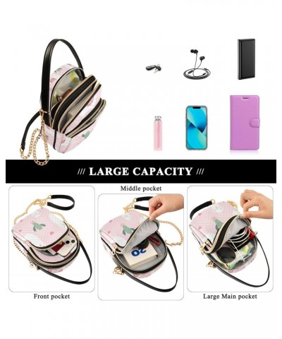 Crossbody Bag for Women, Alpacas and Cactus Phone Purse Detachable Chain Bag Shoulder Handbag Wallet $11.28 Crossbody Bags