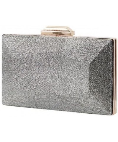 Acrylic Clutch Purses for Women Multicolor Box Handbags Banquet Evening Crossbody Handbag for Bridal Wedding Party Silver 2 $...