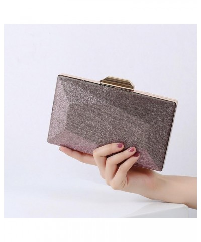 Acrylic Clutch Purses for Women Multicolor Box Handbags Banquet Evening Crossbody Handbag for Bridal Wedding Party Silver 2 $...