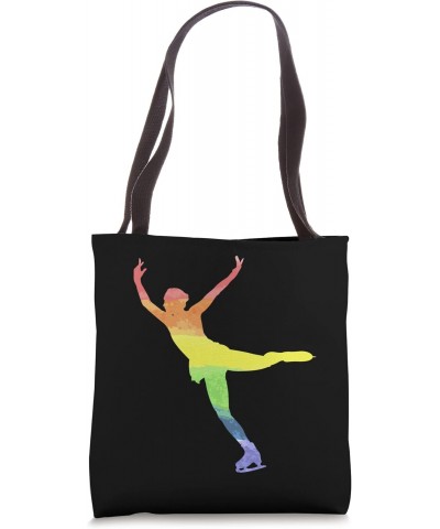 Figure Skating Outfit LGBTQ+ Stuff Pride Rainbow Tote Bag $16.23 Totes