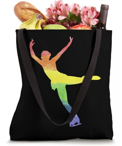 Figure Skating Outfit LGBTQ+ Stuff Pride Rainbow Tote Bag $16.23 Totes