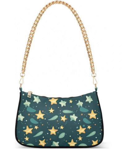 Hobo Bags for Women Star Tote Purses Small Handbags with Chain 20853944 $12.00 Totes