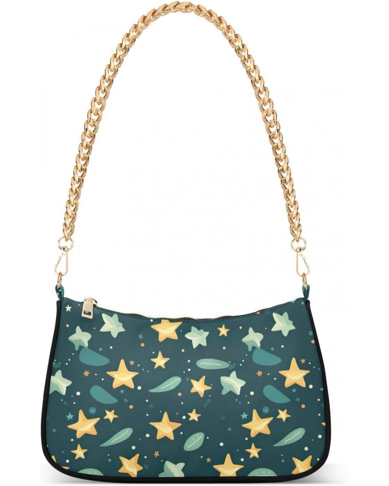 Hobo Bags for Women Star Tote Purses Small Handbags with Chain 20853944 $12.00 Totes