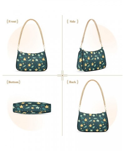 Hobo Bags for Women Star Tote Purses Small Handbags with Chain 20853944 $12.00 Totes