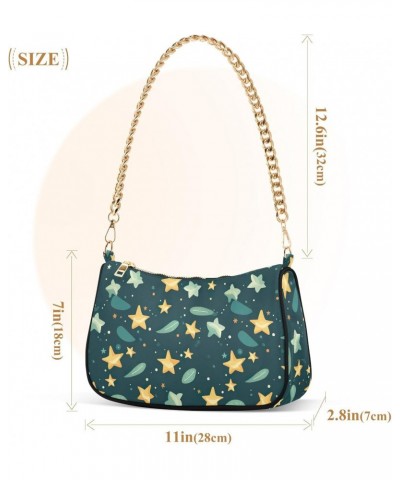 Hobo Bags for Women Star Tote Purses Small Handbags with Chain 20853944 $12.00 Totes