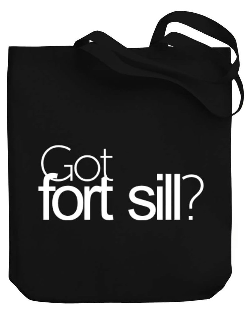 Got Fort Sill? Bold Canvas Tote Bag 10.5" x 16" x 4 $20.00 Totes