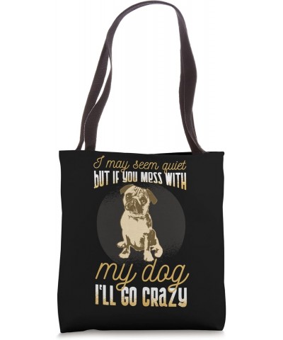 Pug Mops Carlin Dog Breed Tote Bag $13.66 Totes