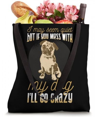 Pug Mops Carlin Dog Breed Tote Bag $13.66 Totes