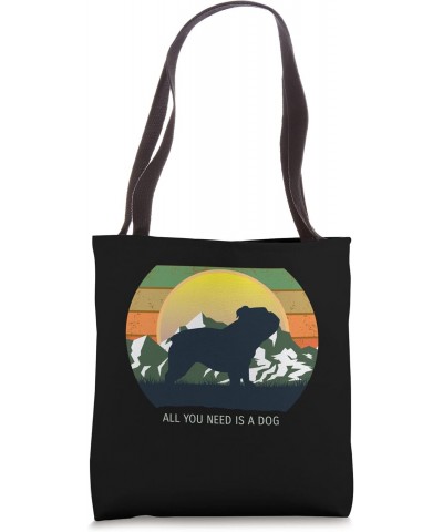 British English Bulldog Dog Breed Tote Bag $11.30 Totes