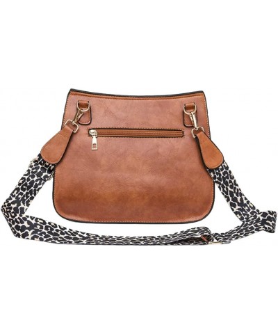 Leather Crossbody Bag for Women Fashion Shoulder Handbags Women's Casual Messenger Bags Fringed Purse Black $19.78 Shoulder Bags