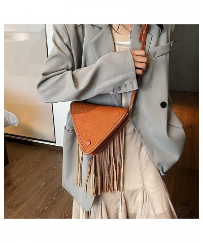 Small Crossbody Purse for Women Hobo Bag Fringe Boho Purse Cell Phone Purse Tassel Shoulder Bag with Adjustable Strap Brown $...