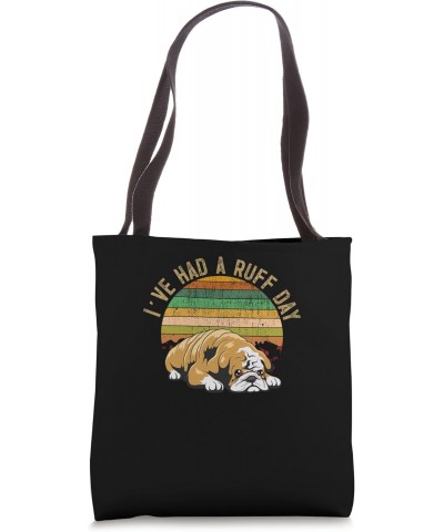 British English Bulldog Dog Breed Tote Bag $9.66 Totes