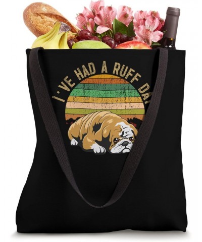 British English Bulldog Dog Breed Tote Bag $9.66 Totes