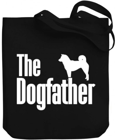 The dogfather Shiba Inu Canvas Tote Bag 10.5" x 16" x 4 $23.99 Totes