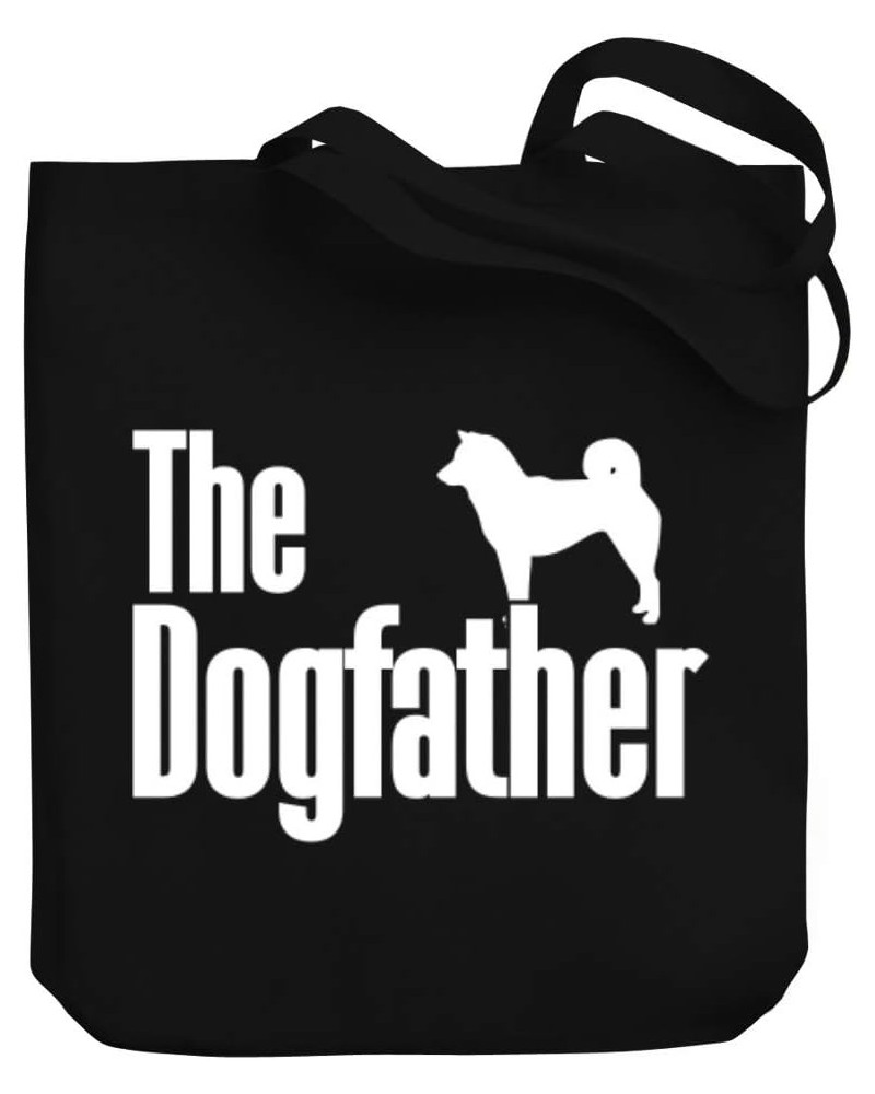 The dogfather Shiba Inu Canvas Tote Bag 10.5" x 16" x 4 $23.99 Totes