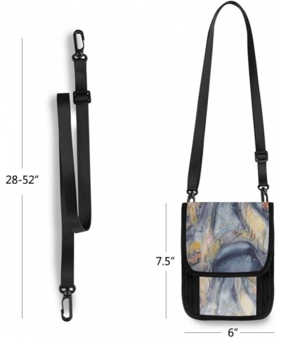 Small Crossbody Wallet, Purse Cell Phone Bag, Passport Holder with Credit Card Slots Multi 6 $9.68 Crossbody Bags