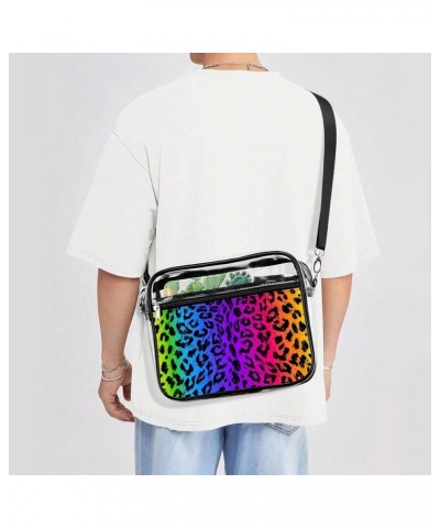 Clear Purse Stadium Clear Messenger Bag Stadium Approved for Men and Women Clear CrossBody Bag Pattern (155) $12.17 Shoulder ...