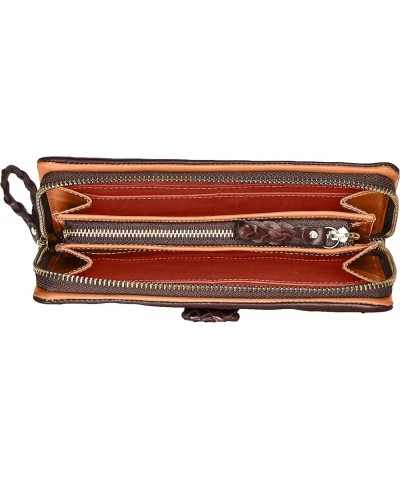 Women's RF Long Wallet chocolate $50.27 Wallets